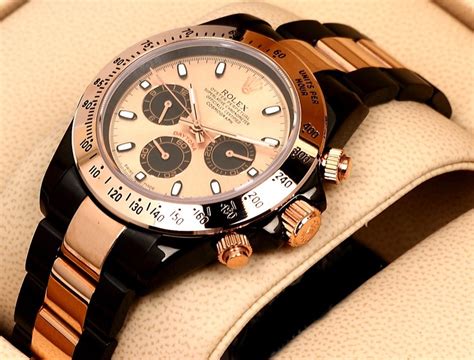 rolex daytona black gold replica|rolex daytona real or fake.